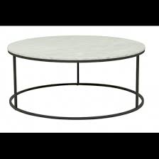 Elle Round Coffee Table Black With