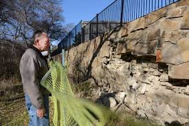 crumbling walls in mckinney subdivision