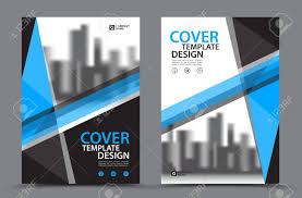 Blue Color Scheme With City Background Business Book Cover Design