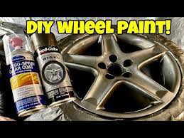 Painting Wheels In Your Home Garage