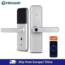 yrhand wifi touch screen smart door