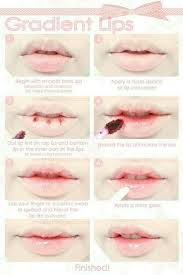 easy korean lips makeup kawaii amino