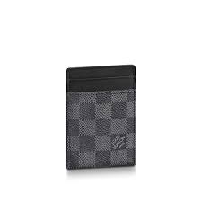 Sixteen year old louis vuitton moved to paris with the dream of creating an iconic trunk collection that would change the way people travel. Men S Credit Card Holder Wallet Pince Damier Graphite Canvas Louis Vuitton