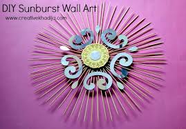 How To Make Sunburst Wall Art For Fall