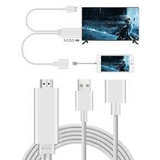 For Iphone Xr To Hdmi Cable For Tv Lightning To Hdmi 1080p Digital Av Adapter S7