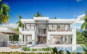 villas de luxe à vendre sur le new