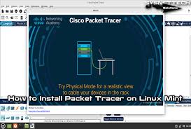 install packet tracer on linux mint