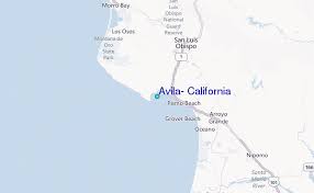 Avila California Tide Station Location Guide