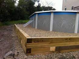 Retaining Wall For Above Ground Pool