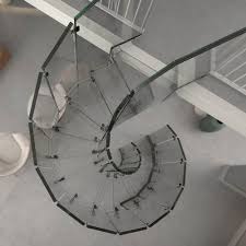 The images below represent only a fraction of the contemporary options available. Helical Staircase Fly Mini Siller Stairs Contemporary Glass Frame Glass Steps