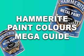 Hammerite Paint Colours The Complete