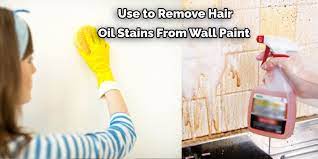 Remove Hair Oil Stains From Wall Paint