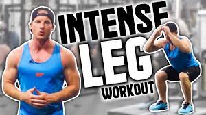 intense bodyweight tabata leg workout