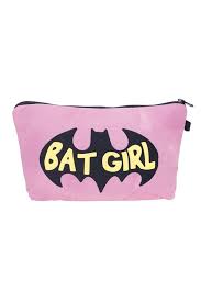 bat makeup bag