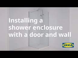 Installing A Shower Enclosure With A