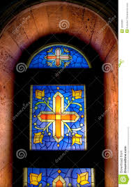 Mosaic Church Window Stock Image Image Of Religious 12546387