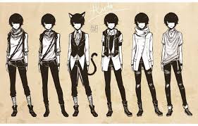 I, for example, gather new reference. Clothes Anime Boy Body Sk H Novocom Top