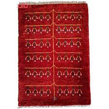 persian gabbeh rugs red songs design