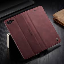 Iphone 8 Plus Wallet Case Iphone 7 Plus Case Shockproof Premium Leather Magnetic Flip Folio Stand Protective Cover For Apple Iphone 8 Plus 7 Plus 5 5 Inch Red Walmart Com Walmart Com
