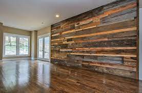 Reclaimed Wood Feature Wall 1 Of 1 2