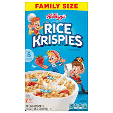 rice krispies breakfast cereal
