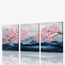 Japanese Wall Art Cherry Blossom Tree