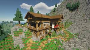 A simple wooden cabin to build in minecraft! Cabin Minecraft Maps Planet Minecraft Community