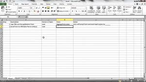 How To Use Excel To Document Workflows Lynda Com Tutorial Youtube