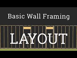 Basic Wall Framing Layout