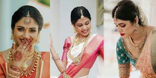 south indian front bridal hairstyle
