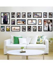 Photo Frames Collage Wall Hanging Glass