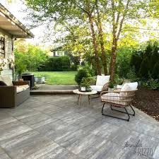 Paver Patio Styling And Decorating