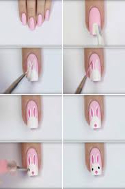 easy easter nails simple spring nail