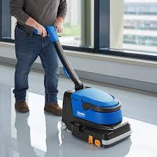 floor scrubber with fast charger