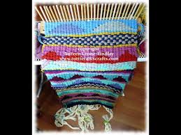 peg loom weaving how to advance the