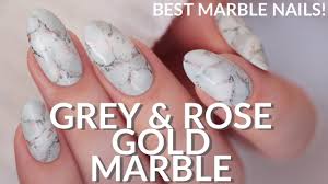 rose gold easy nail art tutorial
