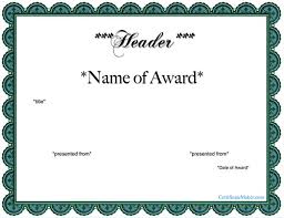 45 Award Certificate Templates Word Psd Ai Eps Vector Free