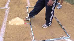 ▫ batter's box and catcher's. How To Paint The Batters Box Youtube