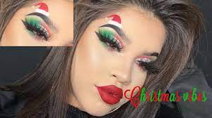 easy christmas makeup tutorial you