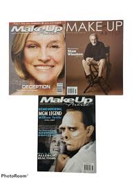 lot of 7 makeup artist magazines issues