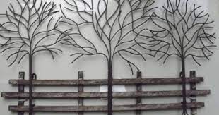 metal tree wall art