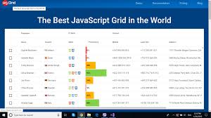 ag grid tutorial with asp net core