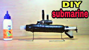 how to make submarine at home