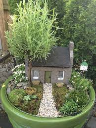 Irish Cottage Fairy Garden Miniature