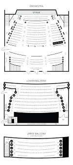 Historic Theatre Seating Chart Academy Center Of The Arts