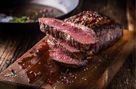 how much protein in 8 oz steak by cut