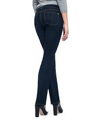 Nydj Marilyn Straight Dark Denim Jeans