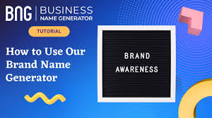 brand name generator generate brand