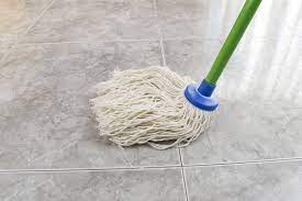to clean marble floor with baking soda