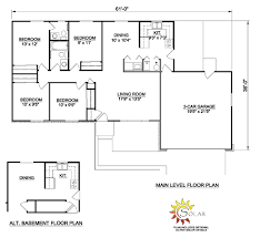 House Plan 94407 Ranch Style With